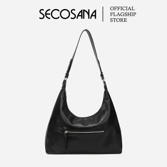 SECOSANA® Filiree Elegant Plain Multipurpose Shoulder Bag