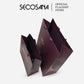 SECOSANA Plum Gift Wrapping Paper Bag