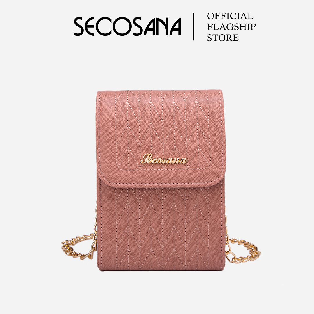 SECOSANA Haizelyn Quilted Sling Bag