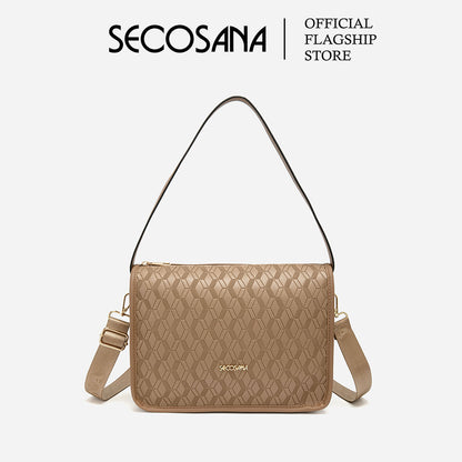 SECOSANA® Gelamee Luxury Monogram Medium Shoulder Bag