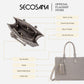 SECOSANA® Nickeria Modern Minimalist Handbag