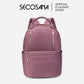 SECOSANA Crizel Plain Simple Casual Laptop Backpack
