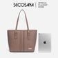 SECOSANA® Felimina Minimalist Casual Plain Shoulder Bag