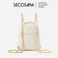 SECOSANA Claire Quilted Convertible Backpack