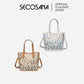 SECOSANA® Jeasse Signature Print Shoulder Bag