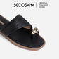 SECOSANA® SS-1004 - Helen Toe-Ring Flat Slides