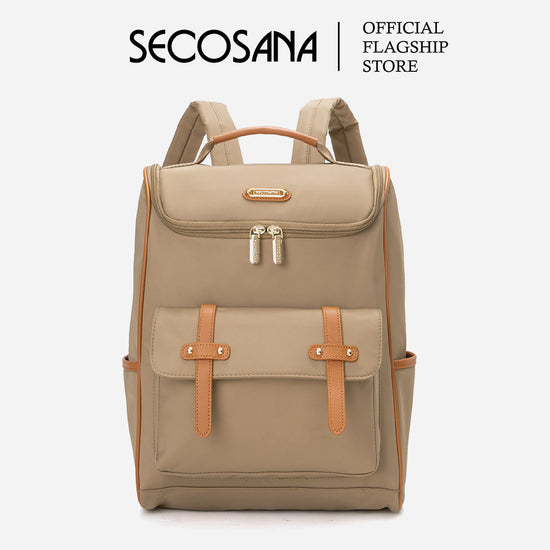 SECOSANA Alleli Plain Laptop Backpack