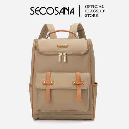 SECOSANA Alleli Plain Laptop Backpack