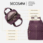 SECOSANA® Frei Minimalist Casual Monogram Tablet Backpack