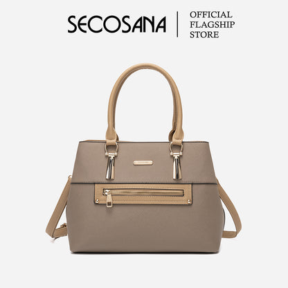 SECOSANA® Fammiza Minimalist Casual Plain Shoulder Bag