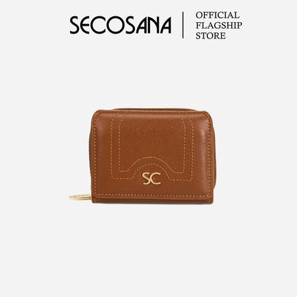 SECOSANA® Jiselle Classic Short Trifold Wallet