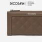 SECOSANA® Finnerly Classic Quilted Long Bifold Wallet