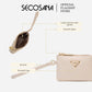 SECOSANA Milan Plain Wristlet Wallet