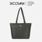 SECOSANA Natalia Plain Laptop Tote Bag
