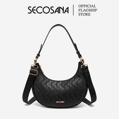 SECOSANA® Gelan Luxury Monogram Medium Shoulder Bag