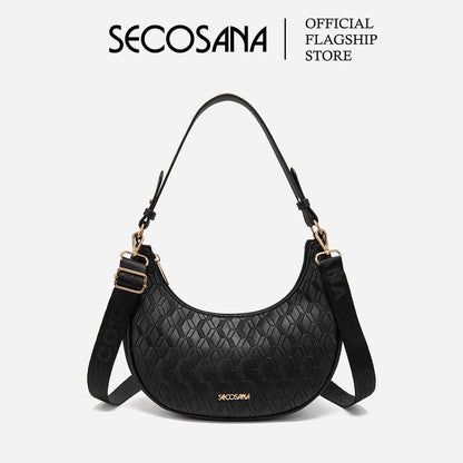 SECOSANA® Gelan Luxury Monogram Medium Shoulder Bag