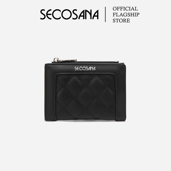 SECOSANA® Finna Classic Quilted Short Bifold Wallet