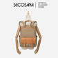 SECOSANA Allenie Plain Laptop Backpack