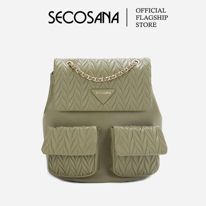 SECOSANA Evelina Quilted Convertible Backpack