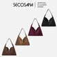 SECOSANA® Alba in Large Suede Hobo Bag
