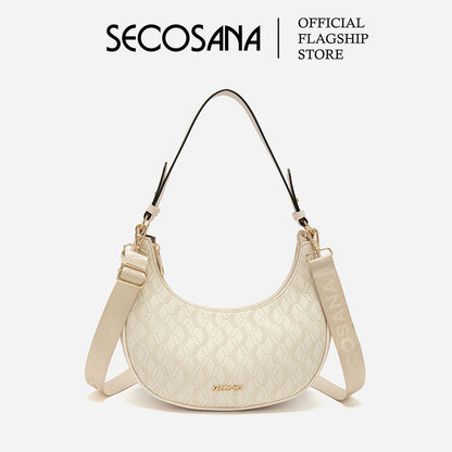 SECOSANA® Gelan Luxury Monogram Medium Shoulder Bag
