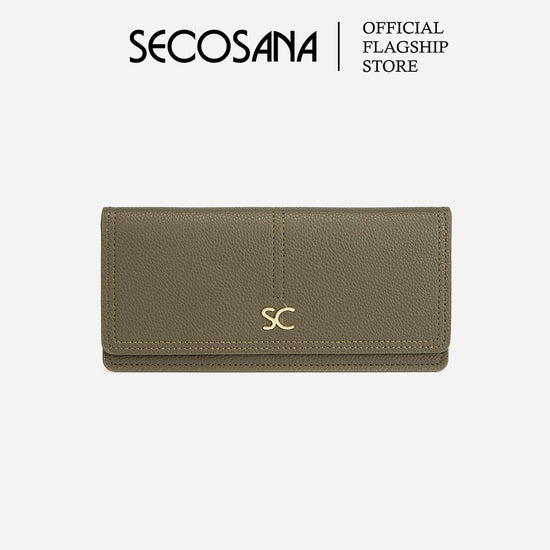 SECOSANA® Kimori Slim Long Bifold Wallet