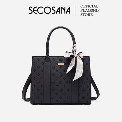 SECOSANA® Firminia Minimalist Monogram Plain Shoulder Bag