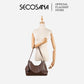 SECOSANA® Filiza Elegant Plain Multipurpose Shoulder Bag 2-in-1 Collection