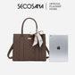 SECOSANA® Firminia Minimalist Monogram Plain Shoulder Bag