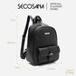 SECOSANA® Flisha Minimalist Casual Medium Backpack