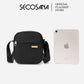 SECOSANA Ebony Minimalist Mini Crossbody Bag