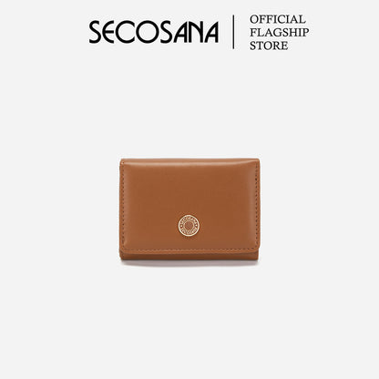 SECOSANA® Ades Modern Mini Trifold Wallet
