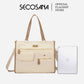 SECOSANA® Rosa Laptop Shoulder Bag