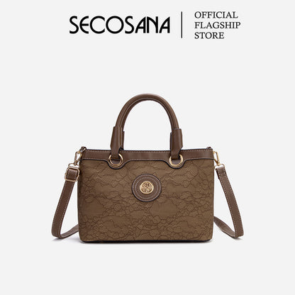 SECOSANA Ziniriah Monogram Handbag