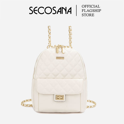 SECOSANA Claire Quilted Convertible Backpack