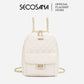 SECOSANA Claire Quilted Convertible Backpack