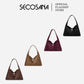 SECOSANA® Alba in Medium Suede Hobo Bag