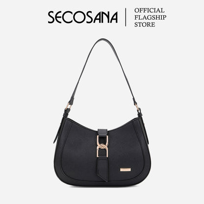 SECOSANA Anya Plain Shoulder Bag