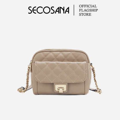 SECOSANA Gwyneth Quilted Sling Bag