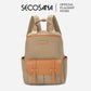 SECOSANA Allenie Plain Laptop Backpack