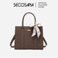 SECOSANA® Firminia Minimalist Monogram Plain Shoulder Bag