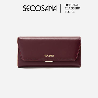 SECOSANA® Ilodie Classic Long Trifold Wallet