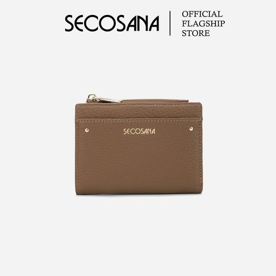 SECOSANA Abby Plain Bifold Wallet