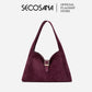 SECOSANA® Alba in Medium Suede Hobo Bag