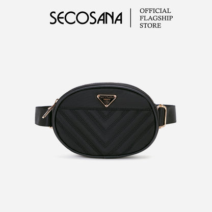 SECOSANA Zyla Plain Mini Belt Bag