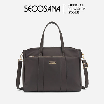 SECOSANA Cecrine Minimalist Laptop Shoulder Bag