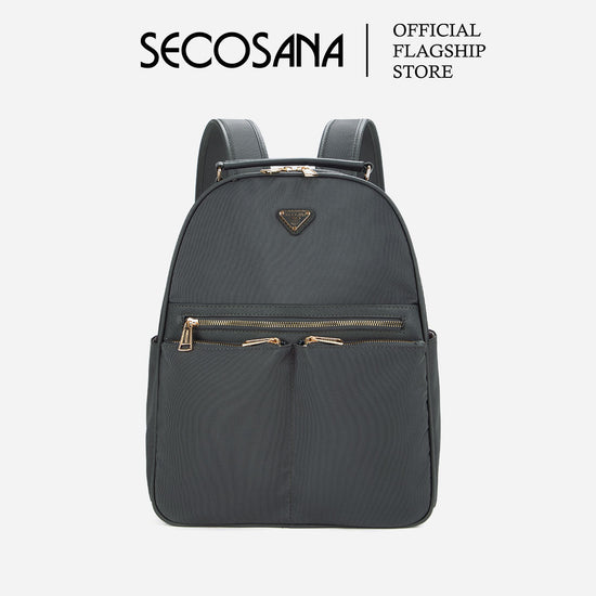 SECOSANA Amishia Regular Size Plain Backpack