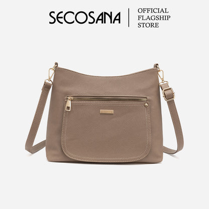 SECOSANA® Foleiza Minimalist Casual Plain Crossbody Bag