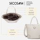 SECOSANA Whitney Plain Handbag