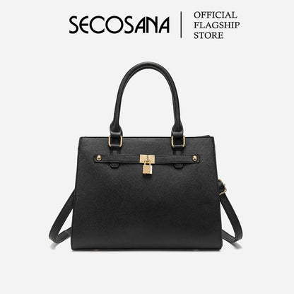 SECOSANA® Geranie Minimalist Casual Medium Shoulder Bag